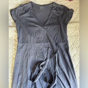 Pact Cotton Wrap Dress - Women’s Small
